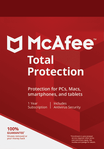 McAfee Total Protection retail box